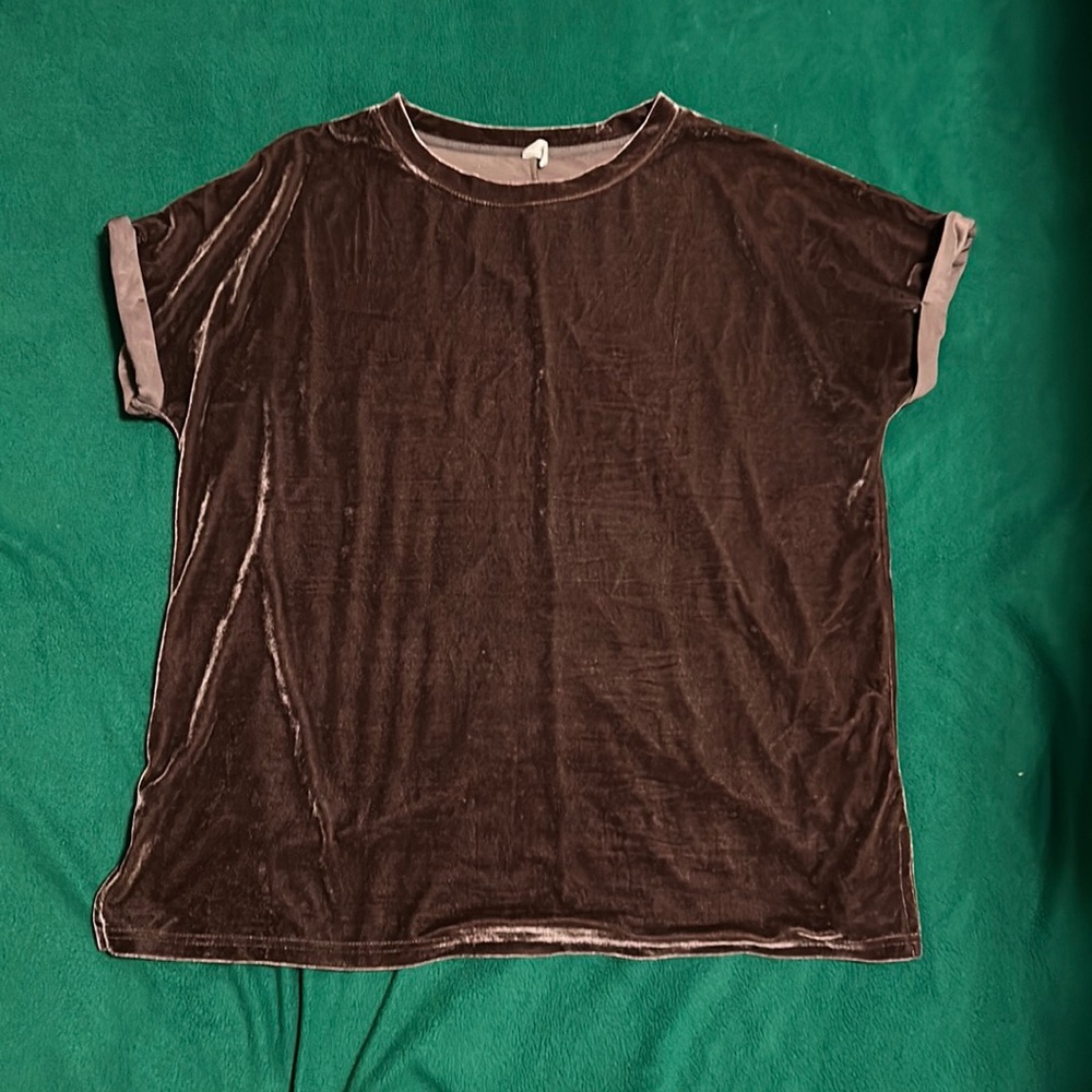 Velvet top